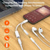 USB C to 3.5mm Audio Adapter with Charger, 2 in 1 USB C to 3.5mm Headphone Jack Hi-Fi DAC with PD 60W Charging Dongle Compatible with iPhone 15/15Pro, Galaxy S23/S23 Ultra/S22/S21FE, Pixel 7/6