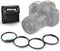 Ultimaxx 72MM Professional Four Piece HD Macro Close-up Filter Kit (1, 2, 4, 10 Diopter) for Canon, Nikon, Sony & More