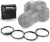 Ultimaxx 72MM Professional Four Piece HD Macro Close-up Filter Kit (1, 2, 4, 10 Diopter) for Canon, Nikon, Sony & More
