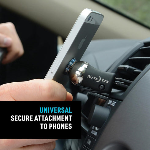 Nite Ize Steelie Original Vent Kit - Magnetic Phone Mount for Car Vents and Dashboard Accessories