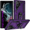 ADDIT Phone Case for Samsung Galaxy S22 Ultra, Military Grade Heavy Duty Case with Stand Ring, Magnet Car Mount Support