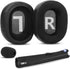 Upgrade your HyperX Cloud Alpha, Cloud II, Cloud III, and Cloud Alpha S with thick replacement ear pads for enhanced
