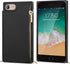 Bocasal Crossbody Wallet Case for iPhone SE 2022/SE 2020/7/8, Zipper Card Slot Protector, Shockproof Purse Cover (Black)