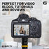 GRIFITI Nootle Recon 5 Magnetic Camera Mount Stand with 6 Inch Flexible Pole Holder for Cameras, Arlo, Video, Mevo