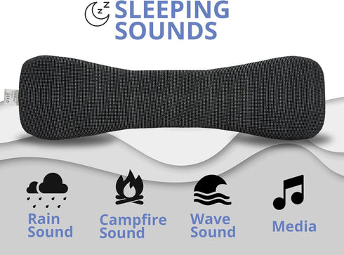 Somnus Pillow Speaker, White Noise for Insomnia, Lighting & Aux Support, Volume Control, Rain Sleep Sounds, PS300-L for