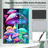 Gorgeous Mushrooms Keyboard Case for Kindle Fire HD 10 and Fire HD 10 Plus 11th Generation 2021 with Detachable
