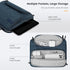 MoKo 9-11 Inch Tablet Sleeve Bag, Waterproof Polyester Bag with Double Pockets, Fits iPad Air 5/4, Indigo