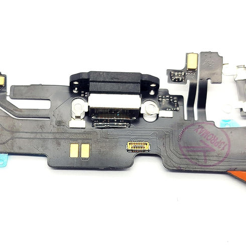 USB Dock Charging Port Flex Cable PCB Board Replacement for Apple iPhone 13 Pro Max (Black)