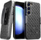Samsung Galaxy S23 Case with Belt Clip Holster, Kickstand Slim Cover for Galaxy S23 - Black