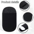 Aeaocvo Slim Mouse Holder for Laptop, Universal Stick-On Mouse Pouches with Reusable Adhesive Mouse Pocket, Mouse