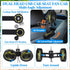 Tujoe 2 12v 360 Pcs Dual Car Seat Fans for Portable USB Backseat Cooling Headrest Degree Rotatable Fan Powerful