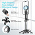 Fourpillars 3-in-1 MagSafe Phone Tripod, Portable Pocket Size Selfie Stick, Magnetic Phone Stand for iPhone & Android