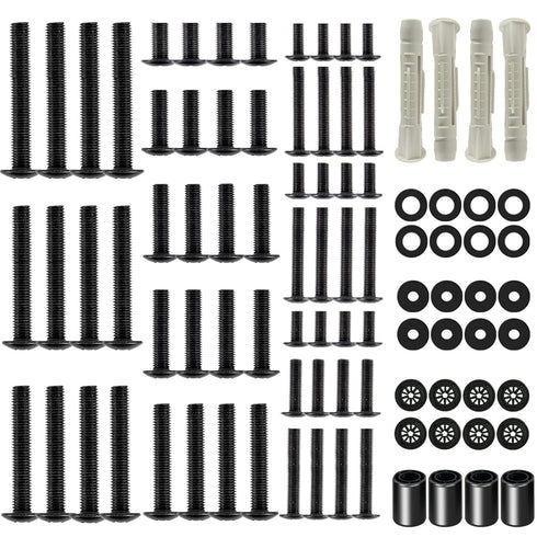 ELIVED Universal TV Mounting Hardware Kit, Fits TVs up to 80 Inch, Includes Screws, Washers, Spacers