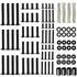 ELIVED Universal TV Mounting Hardware Kit, Fits TVs up to 80 Inch, Includes Screws, Washers, Spacers