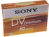 Sony Premium Grade DVC Camcorder Videotape Cassette, 60 Minutes