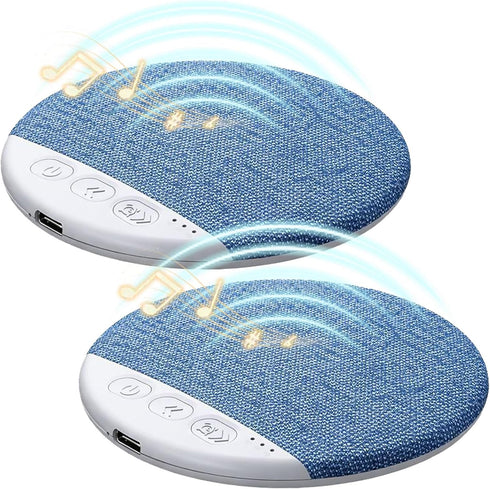 Generic Ultra-Thin Bluetooth Pillow Speaker with Bluetooth 6.0 - Bone Conduction Technology, Sleep