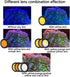 Reef Coral Lens Phone Kits for Phone 7 - 1 Dust Shield Case, 2 Lens Clips
