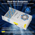 BOSYTRO 12V 50A 600W AC110V/220V 12 DC Switching Power Supply, Universal Regulated Switching (SMPS), Volt Power Supply