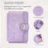 M-Plateau Phone Wallet Stick on Card Holder with Slim 3M Sticker for iPhone 14 Pro Case and Most Smartphones (Lavender)