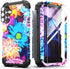 IDweel Galaxy A15 5G Case - Daisy, 3-in-1 Shockproof Protection, Tempered Glass Screen & Camera Lens Protectors.
