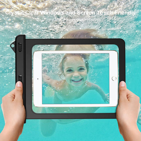 10.5 inch Waterproof Tablet Case, Dry Bag for iPad Pro 10.5, Galaxy Tab A 9.7, Kindle Fire HDX, up to 10.5 Inch