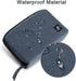 Electronic Organizer Travel Case Bag, Waterproof Small Storage Backpack for Charger, Cord, Hard Disk, Power Bank (Blue