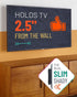 ECHOGEAR Tilting TV Wall Mount for 32-70 inch TVs, Low Profile Design