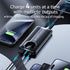 Power Bank, 20000mAh PD 22.5W Portable Charger with 4 Built-in Output Channels, 2 Output Cables, QC3.0 Fast Charging