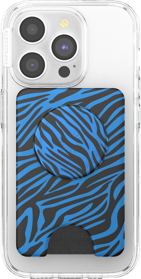 PopSockets Wallet Compatible with MagSafe - Phone Wallet with Expanding Grip, Phone Card Holder, Wireless Charging
