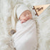 KIETKIE Baby Monthly Milestone Pennant Signs - Wooden Monthly Age Marker from One to Twelve Months, Newborn