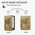 kwmobile Vintage Brown/Light Brown eReader Cover for Pocketbook Verse Series