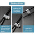 100 Pcs 3/8 Inch R-Type Clip Clamp, Nylon P-Type Mounting Clips, Wire Management with Stainless Steel Screws