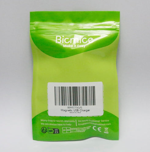Bicmice 2.6Ft Replacement Magnetic USB DC Charger Cable (7mm/0.27in) - Perfect for your charging needs!