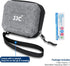 JJC Hard Shell Camera Lens Filter Case, Water Resistant & Dustproof, Up to 67mm, Includes Microfiber Cleaning Cloth