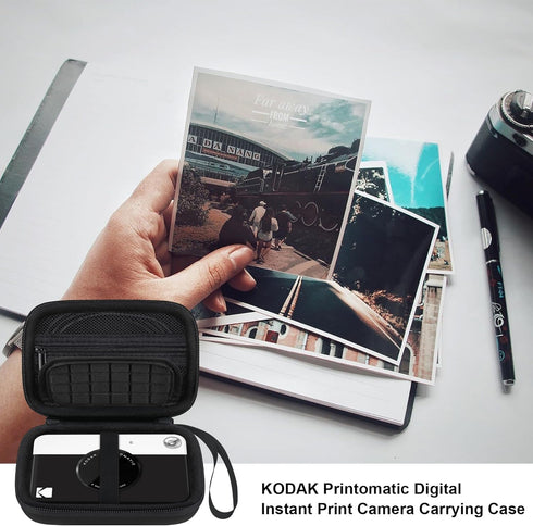 Elonbo Camera Carrying Case for Kodak Printomatic Digital Instant Print Camera, Portable Bluetooth Photo Printer