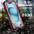 BEASTEK iPhone 15 Plus Waterproof Case, TRE Series MagSafe Shockproof Dustproof IP68 with Built-in Screen Protector