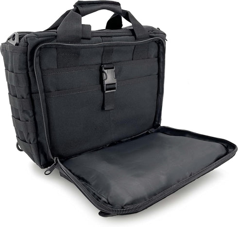 TaktZeit Military Briefcase - 15.6 Inch Tactical Laptop Messenger Bag for Hiking, Cycling, Camping, Daily Use