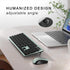 MPTOG 104-Key 15 Wireless Keyboard and Mouse Combo, Full-Size Office Keyboard with Function Keys, Numeric Keypad
