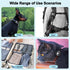 IPX8 Waterproof AirTag Dog Collar Holder, Anti-Lost Shock Resistant TPU-Back Clip for Dog Collar, Compatible with Apple