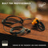 Elgin Rumble Wired Earplug Headphones, In-Ear Earbuds with Mic, 3.5mm Jack, IP67 Waterproof, Noise Isolating