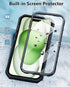 FNTCASE 15 14 13 16e 5G 6.1 Inch for iPhone Phone Case: for iPhone & & Case Military Shockproof Protective Rugged Cell