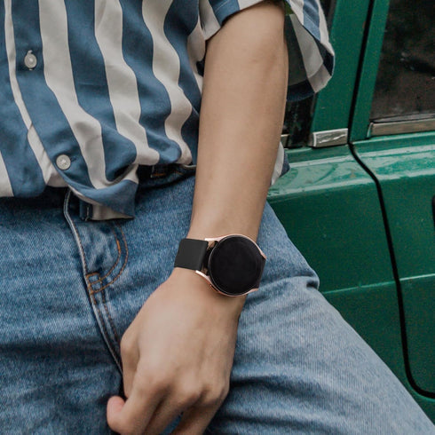 Silicone Band Compatible with IDW13, IDW16, IDW19 Smartwatch, 22mm Soft Quick-Release Sport Replacement Straps