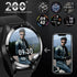Smart Watch for Men, Fitness Tracker with Heart Rate Monitor, Pedometer, Full Touch Screen Waterproof for Android iOS