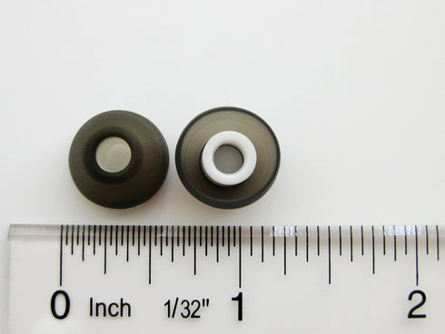 8 Large (L) Ergonomical Comfort Earbuds Eartips Replacement Set for Sennheiser IE, CX, CXC, CXL, OCX, MM Series