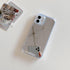 iPhone 11 Case Mirror Case with Shockproof Corner Guards, Slim Protective Cover for Girls, Makeup Touch Up