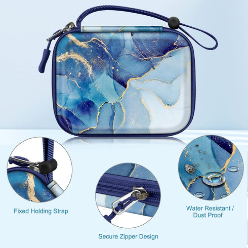 Fintie Ocean Marble Protective Case for Canon Ivy Mini/Ivy 2 Mini/Ivy CLIQ Instant Camera Photo Printer