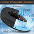 SOULWIT Cooling Gel Earpads for Audio-Technica ATH M50X/M40X, HyperX Cloud/Alpha, Black Gold