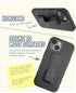 Smartish Phone Grip Loop - Prop Tart - Pop Out Finger Strap and Holder with Kickstand for iPhone and Android