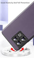 OnePlus 10 Pro Case 5G, Soft TPU Artificial Leather Back, Ultra-Light Cover with Anti-Fingerprint-Scratch Camera