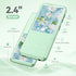 AGPTEK 64GB MP3 M3 2.4 inch 128GB Player with Bluetooth, Music Player with Speaker and FM Radio, Touch Buttons